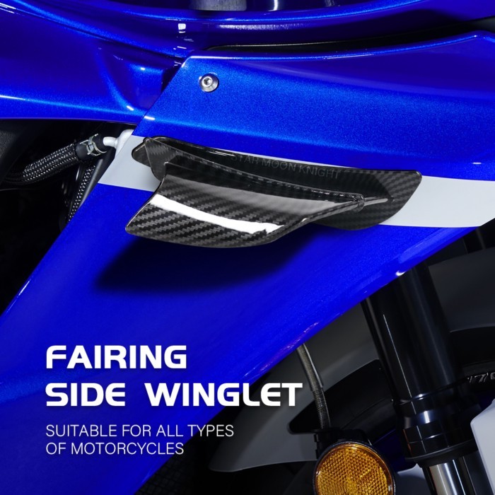 Motorcycle Fairing Side Winglet Aerodynamic Wing Deflector Spoiler For Yamaha YZF R1 R1M R7 R6 R3 R