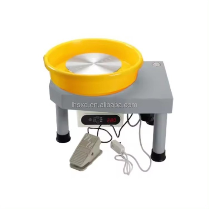 350W Brushless Electric Pottery Wheel Machine24cm Pottery Forming Machine Pottery Wheel Ceramic Mac