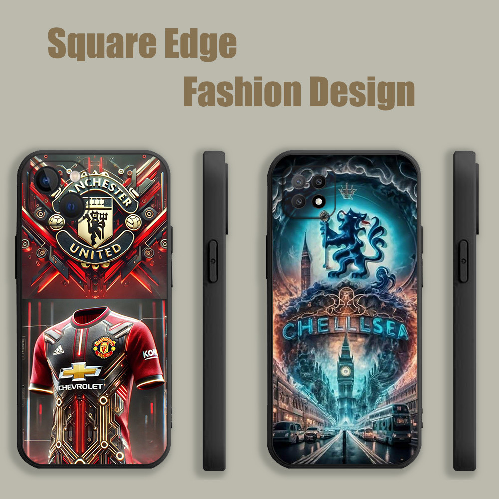ปลอกสําหรับRedmi 15 15Cหมายเหตุ11 11t 11s 12s 12 Pro Plus 5G 12C 13CเชลซีฟุตบอลคลับDJW18เคสโทรศัพท์ส