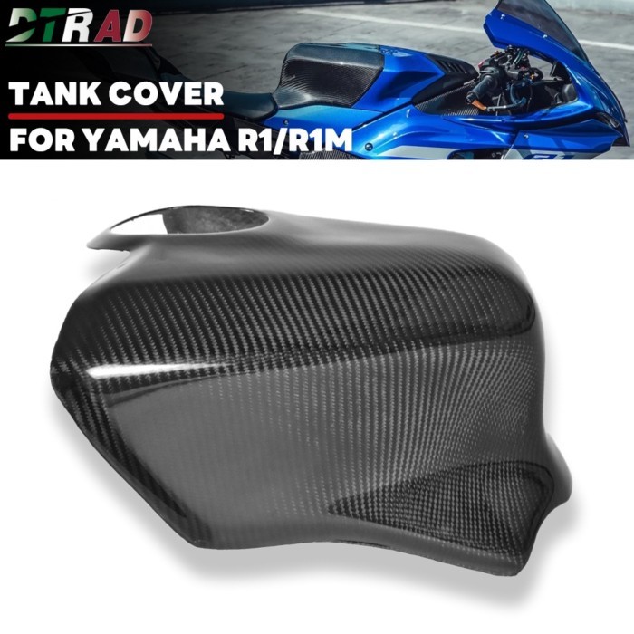 For YAMAHA R1/R1M/R1S 2015-2025 Carbon Fiber Full Tank Extender Cover WSBK Shroud Extender Protecti