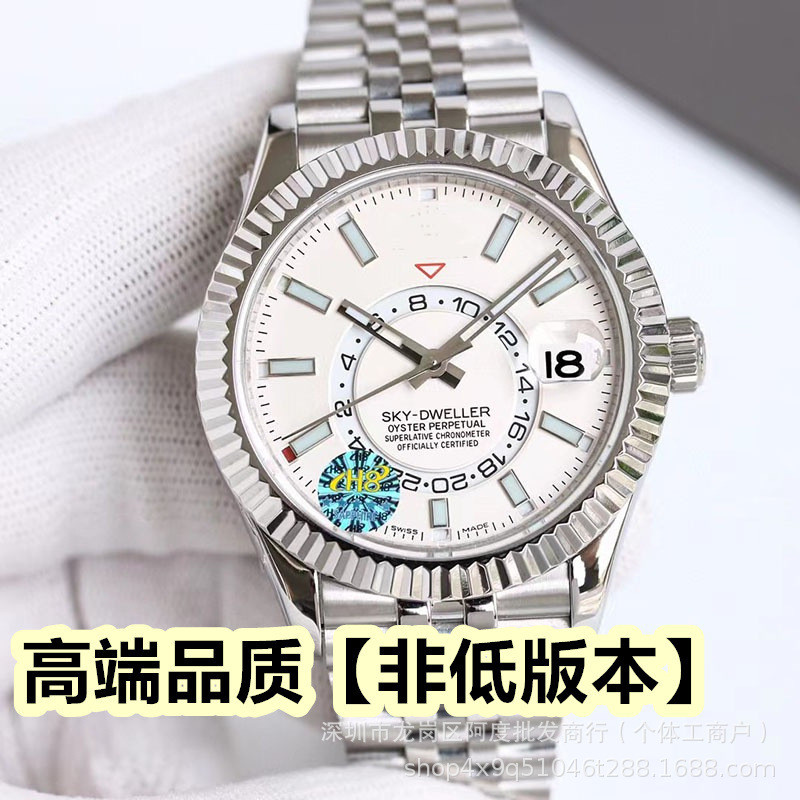 2026 แฟชั่นกีฬาขายตรง C/N โรงงาน Swiss Watch Skywalker Series Log นาฬิกาผู้ชายอัตโนมัตินาฬิกา Lumino