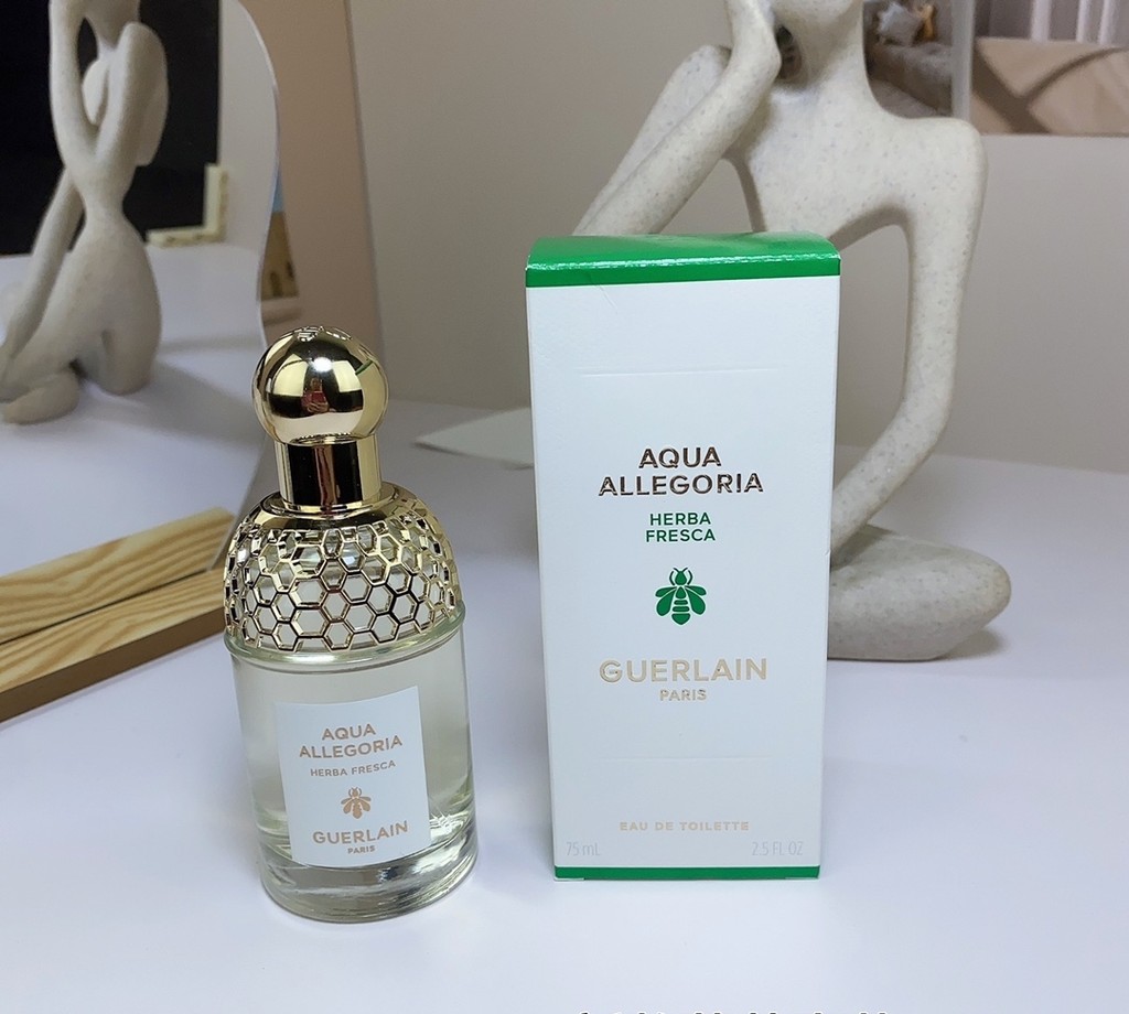 มาใหม่ 50 Guerlain Flower Grass Water Language-Mint Grass Neutral Perfume 75ml Guerlain Aqua Allegor