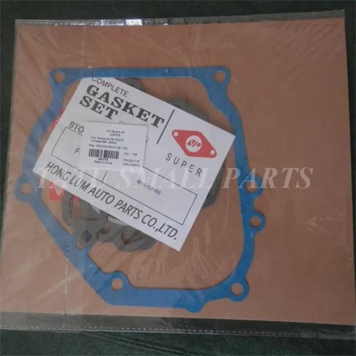 2/10PKS GX160 GASKET SET FOR HONDA GX200 212 163CC169CC EC2500 E* 2600 2KW GENERATOR CARB CYLINDER
