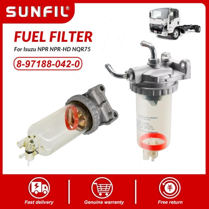 8-97188-042-0 8971880421 Water Sedimenter Separator Fuel Filter for Isuzu NPR NPR-HD NQR75