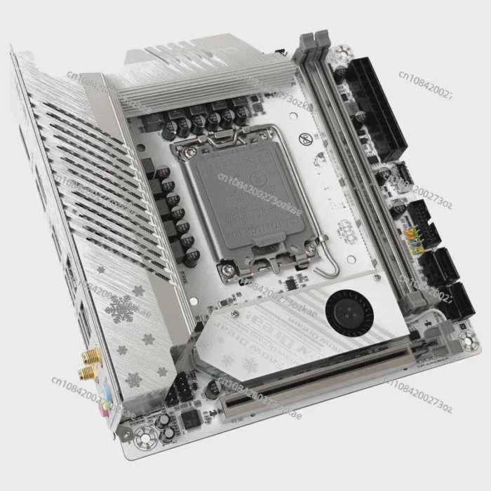 B760i Mainboard 13 Generation 1700 Pin CPU Mini ITX Desktop M2 Computer WiFi Version 12 Generation