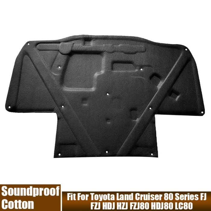 Car Engine Soundproof Cotton For Toyota Land Cruiser 80 Series FJ FZJ HDJ HZJ FZJ80 HDJ80 LC80 Auto