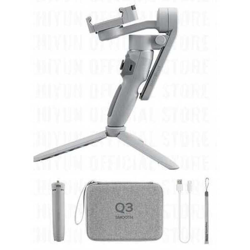 ❃ ZHIYUN  อย่างเป็นทางการ SMOOTH Q3สมาร์ทโฟน Gimbal 3แกนขนาดกระเป๋าโทรศัพท์สำหรับสมาร์ทโฟน Iphon ❃