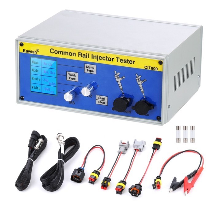 Latest upgrade large LCD CIT800 diesel common rail injector tester diesel Piezo Injector tester ele