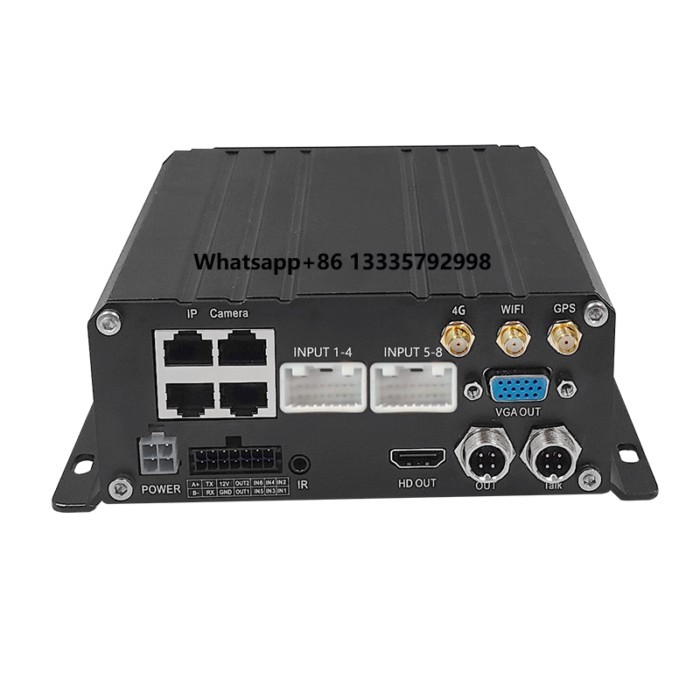 SeemeTech  8Channel 1080P Car DVR 4G WiFi Hard Disk ADAS DMS Tracking Car Adas Truck Dvr