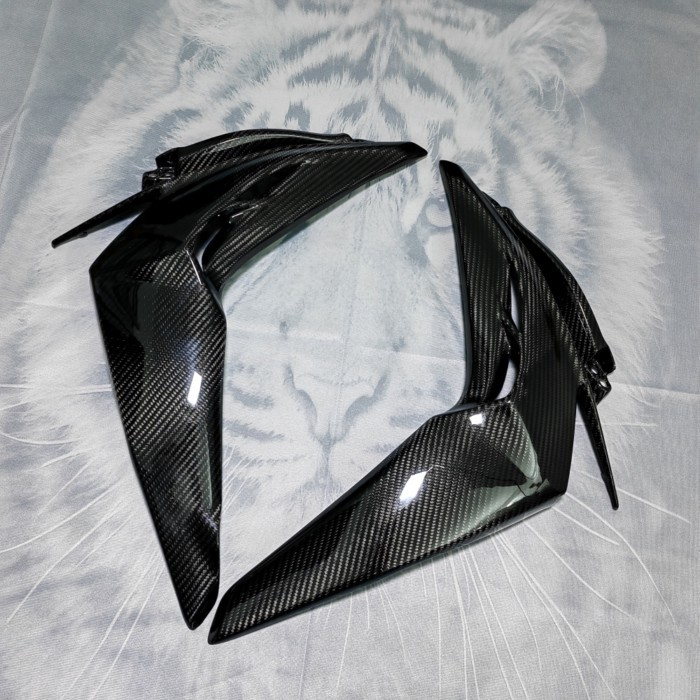 For Kawasaki Z1000 Z1000R 2014-2018 Motorcycle Carbon Fiber Side Panels glossy Modification Accesso
