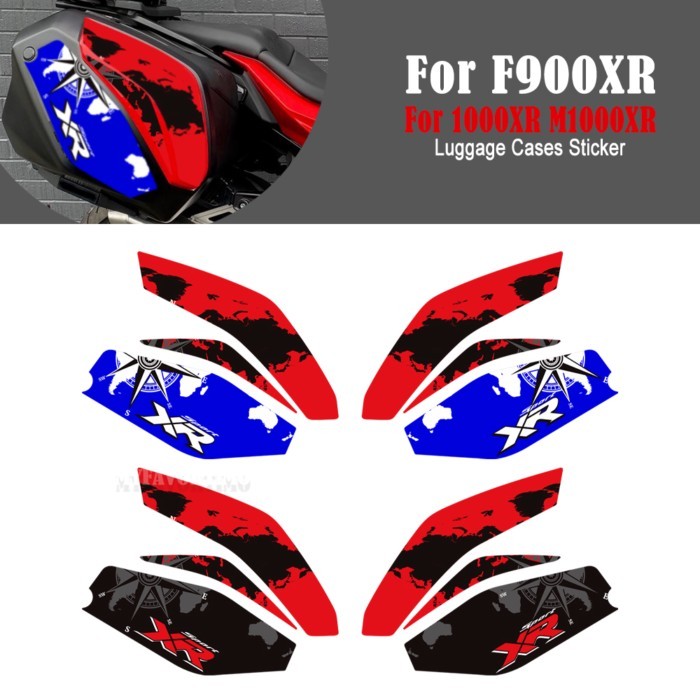 F900XR S1000XR Motorcycle Luggage Cases Panniers Stickers Decals For BMW M1000XR S1000 XR M1000 XR