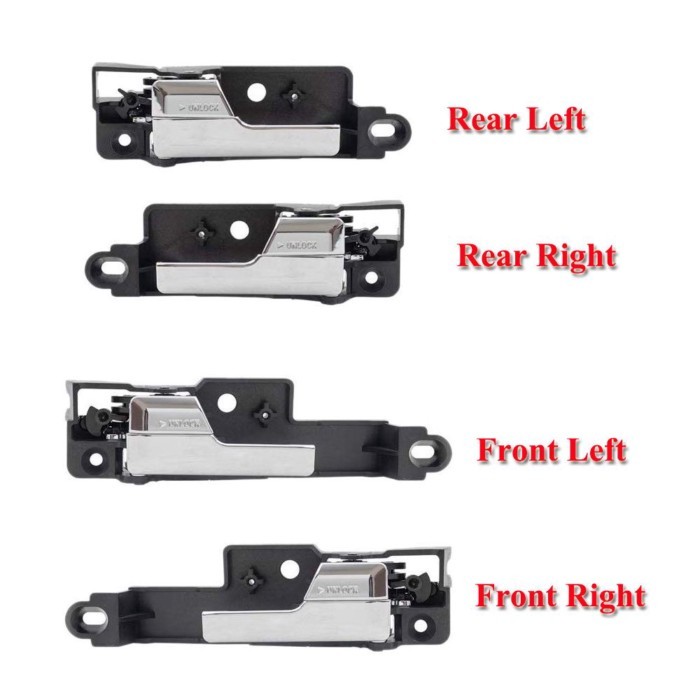 hrome Interior Door Handle For Ford Fusion Lincoln MKZ Mercury Milan 6E5Z5422600,6E5Z5422601B,6E5Z5