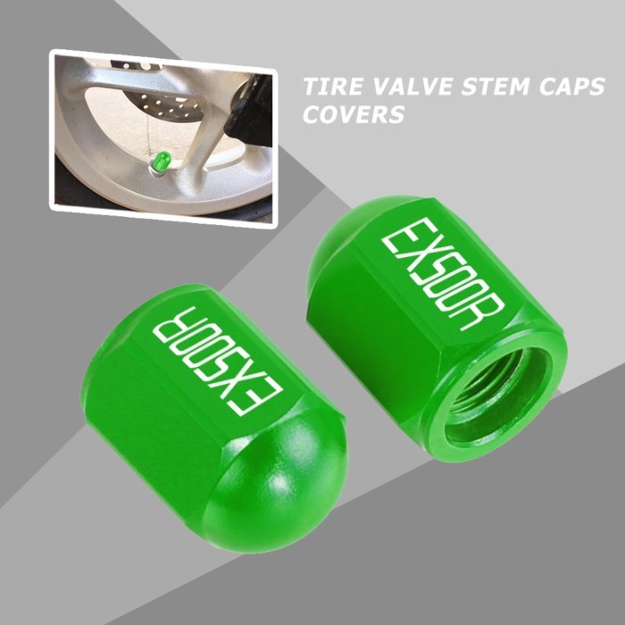 For KAWASAKI EX500R EX 500 R EX500 R 1990 1991 1992 1993 94  Motorcycle Accessories Wheel Tire Valv