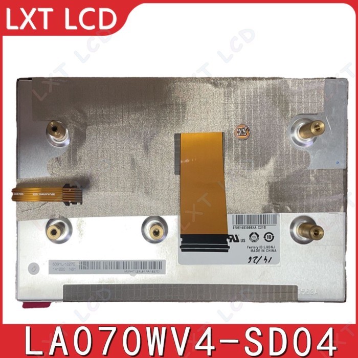 LCD Screen Display Panel For LA070WV4(SD)(04) (03) Original 7Inch LA070WV4 SD 04 03 For Citroen c4