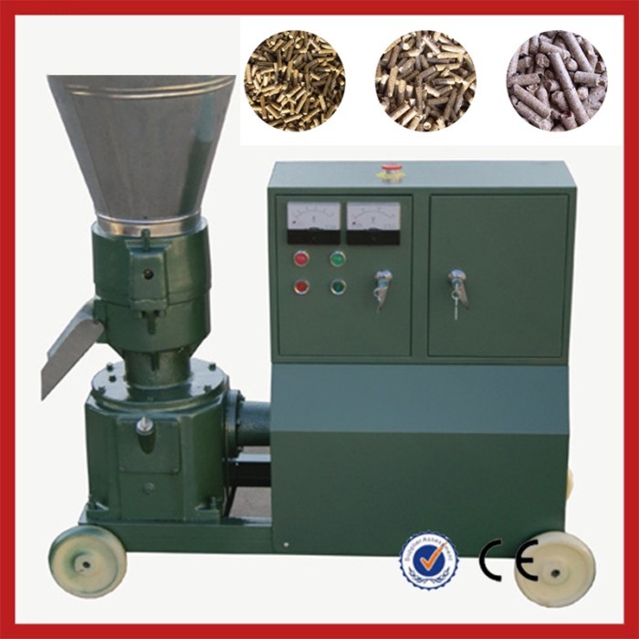 HL200C 7.5KW Pellet Mill Feed Wood Pellet Mill Machine Pelletpress 200-300kg/h Feed Pellet Forming
