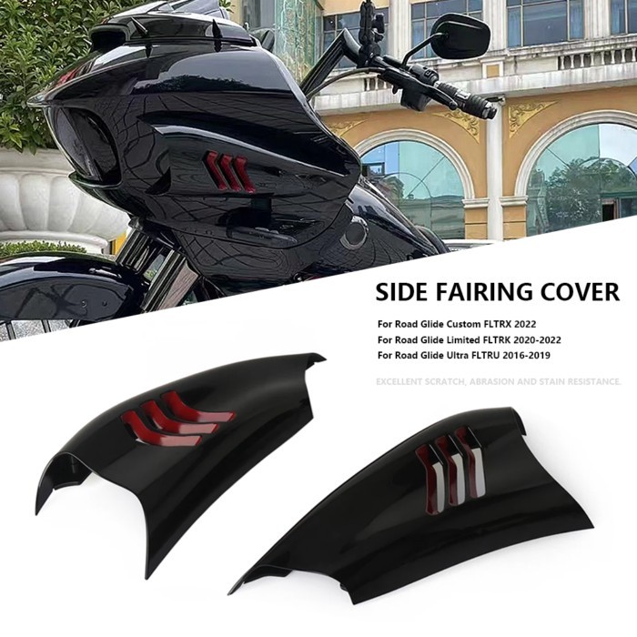 For CVO Road Glide Custom FLTRXSE Motorcycle Accessories Side Fairing Air Deflector Decorative Cove