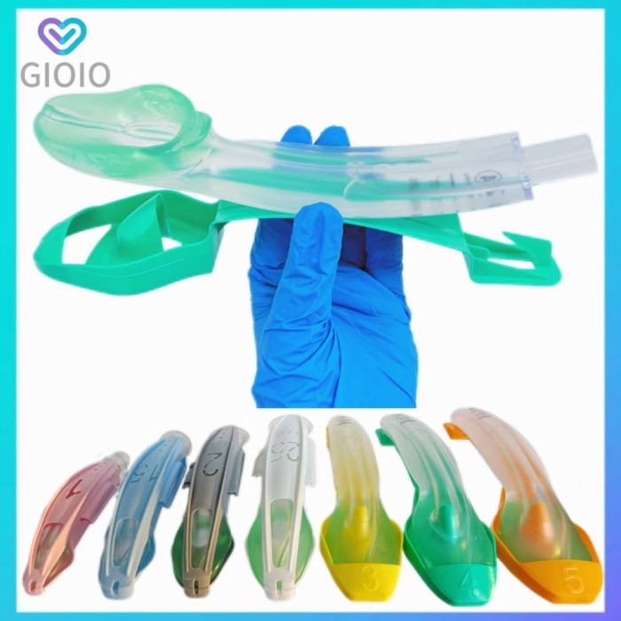 Anesthesia Non-inflatable Laryngeal Airway Masks Igel Similar LMA Supraglottic Airway Management De