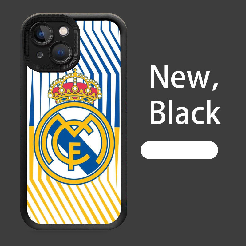 เคสสําหรับ iPhone 8 14 13 7 Pro Max Plus W-20 Real_Madrid