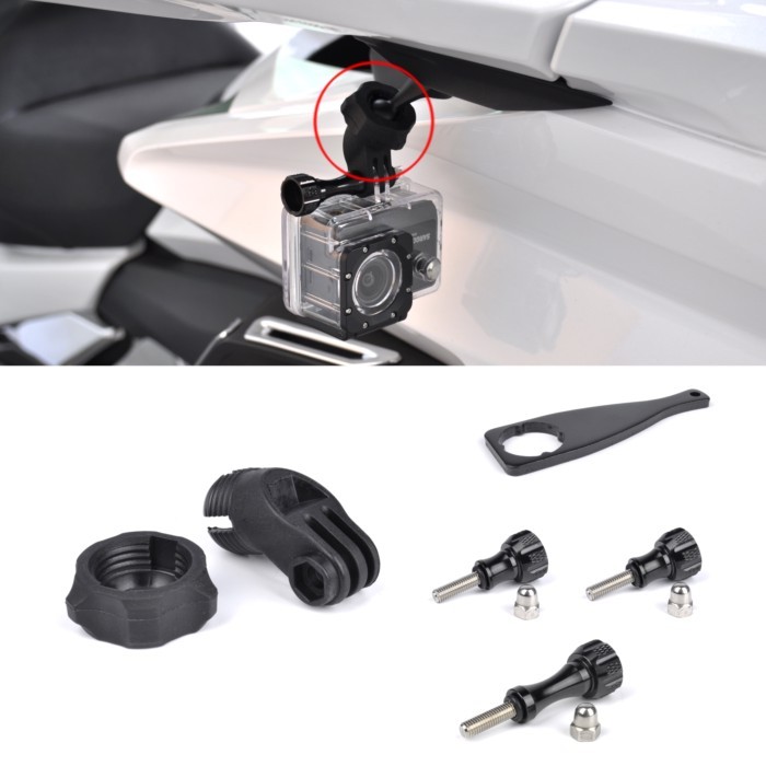 Panical Camera Frame Kit 360 Adjustable Fixed For Honda Gold Wing GL1800 GL1800B F6B DCT TOUR AIRBA
