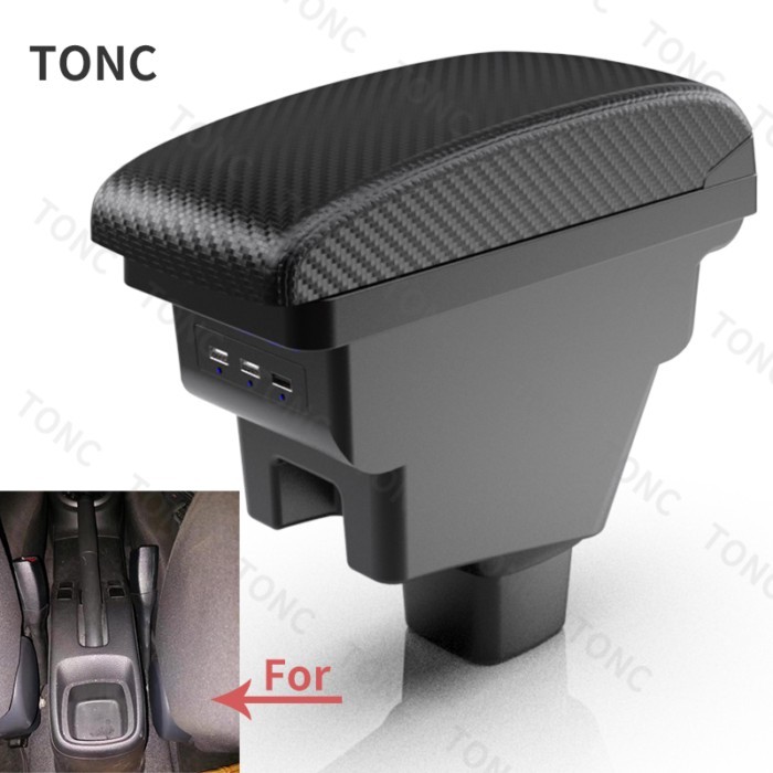 For SUZUKI SX4 Armrest Interior Parts Car Armrest box Retrofit parts Storage box Car Accessories In
