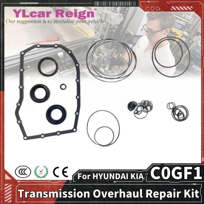 C0GF1 COGF1 CVT Auto Transmission Repair Overhaul Kit O-Rings Seal Gasket For HYUNDAI KIA Discs Pla
