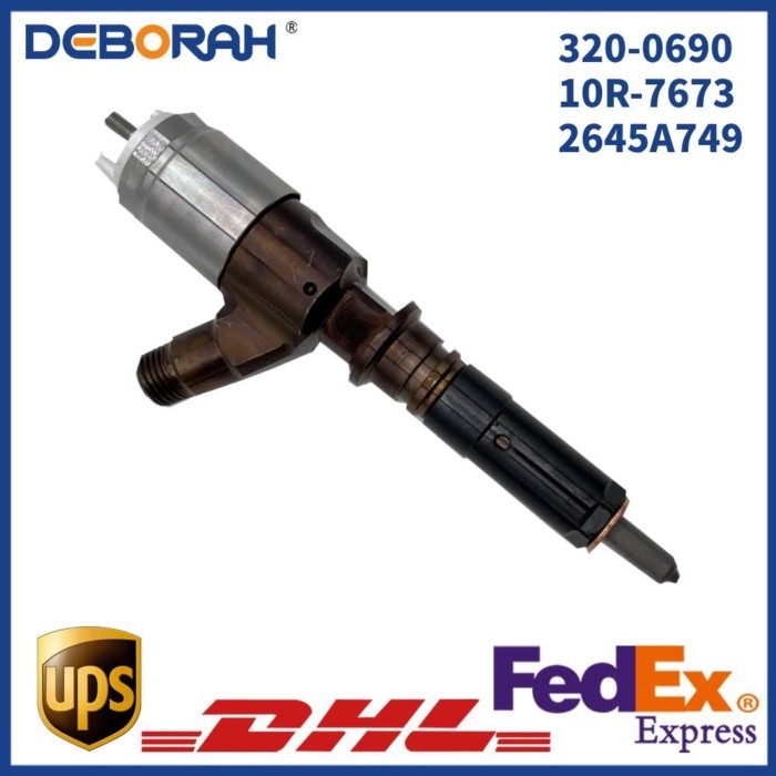 320-0690 10R-7673 2645A749 Diesel Fuel Injector Assembly For Caterpillar C6 C6.4 Engine 312D