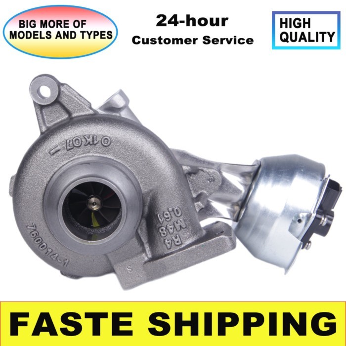 New Car Turbocharger For Citroen C4 C5 II 2.0 HDi 136HP 100 Kw DW10BTED4 753556 756047-5005S 966230