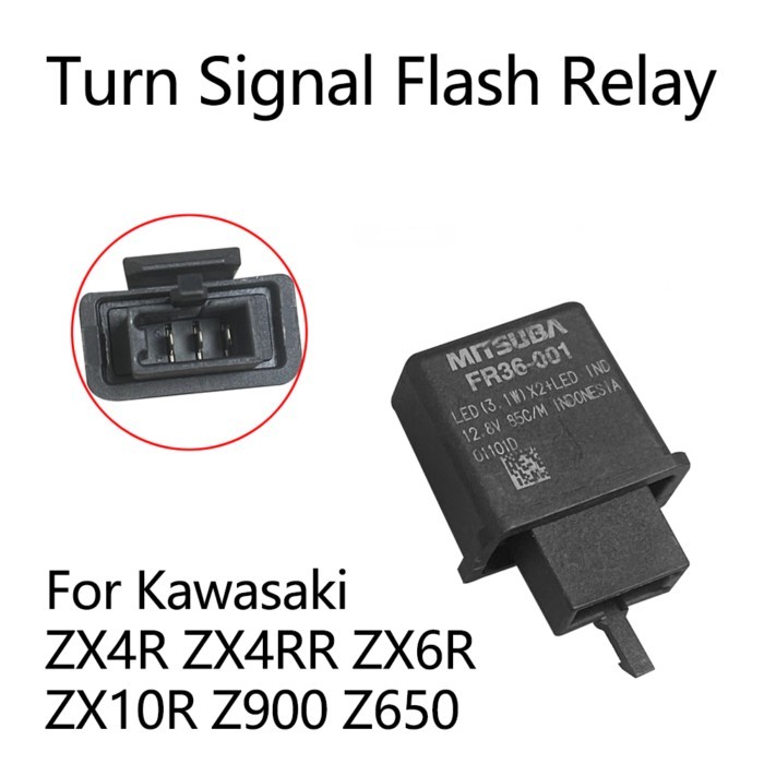 For Kawasaki ZX4R ZX4RR ZX6R ZX10R ZX 4R 4RR 6R 10R Z900 Z650 Motorcycle Adjustable Frequency Turn