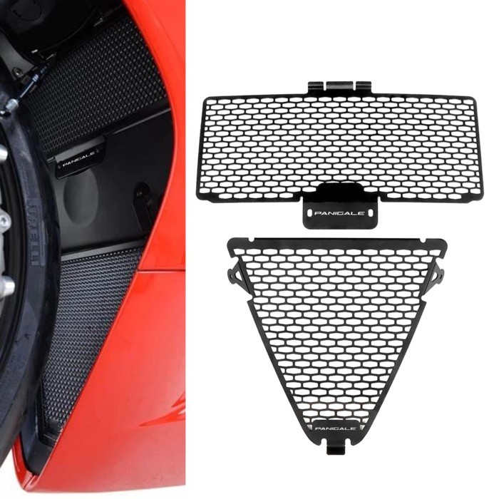 For Ducati Panigale 899 959 1199 R S 1299 R FE/S Panigale V2 V2S Stainless Steel Radiator Grille Gr