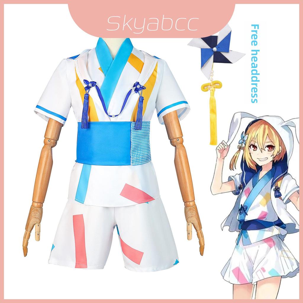 ชุดคอสเพลย์ Nito Stars Ensemble Nazuna ทำจากโพลีเอสเตอร์ สไตล์ฮัลโลวีน