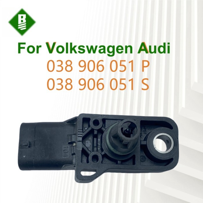 038906051P Intake Boost Pressure Sensor Suitable for Audi A3A4A6Q3Q5L ForVolkswagen Tiguan Passat G