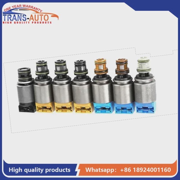 7PCS OEM ZF6HP19 6HP19 ZF6HP26 6HP26 1068298044 Transmission Solenoid Set Fits For AUDI BMW