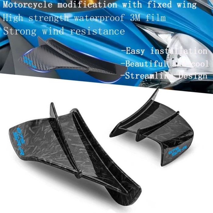 Fit For CFMOTO 675SR 675 SR 675SR-R CF Moto SR 675 SR-R675 Motorcycle Fairing Side Winglet Aerodyna