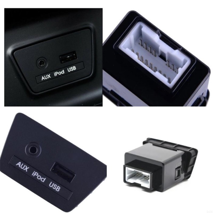 547C Auto Accessories Replacement USB AUX Port Adapter Auxiliary Port Assembly 961102S000 USB Port