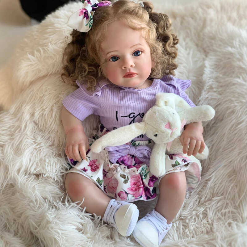 80ซม.TUTIจําลองRebornตุ๊กตาRebornตุ๊กตาRebornตุ๊กตาผมยาวตุ๊กตาน่ารักของขวัญยางนุ่มประกอบ