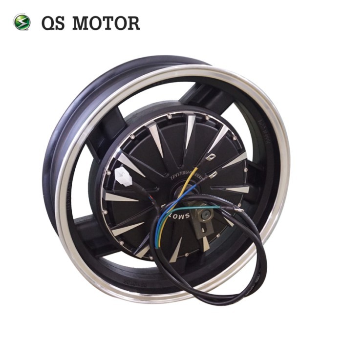 QS Motor 16inch 5000W 260 45H V4 Brushless DC Electric Scooter Motorcycle Hub Motor