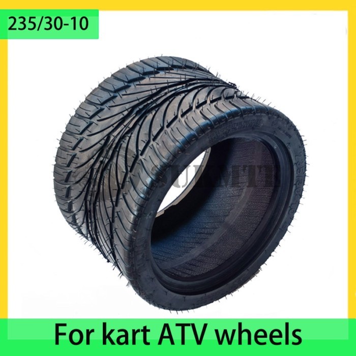 10 Inch Vacuum Tyre 205/30-10 235/30-10 Tubeless Tires for Four-wheel ATV GOKART Karting Off-road V