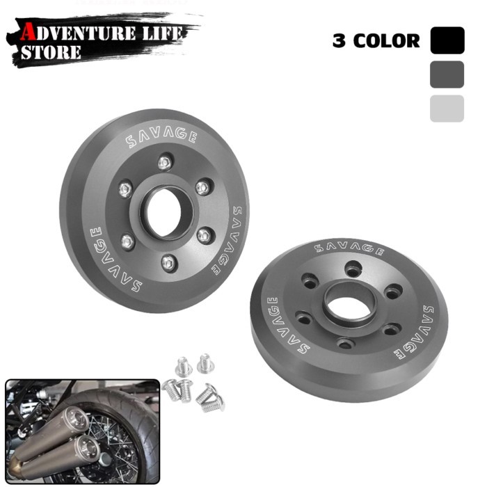 Motorcycle Exhaust Tip Tail Cover Muffler End Cap Protector For BMW R NineT Nine T R9T Racer Pure U