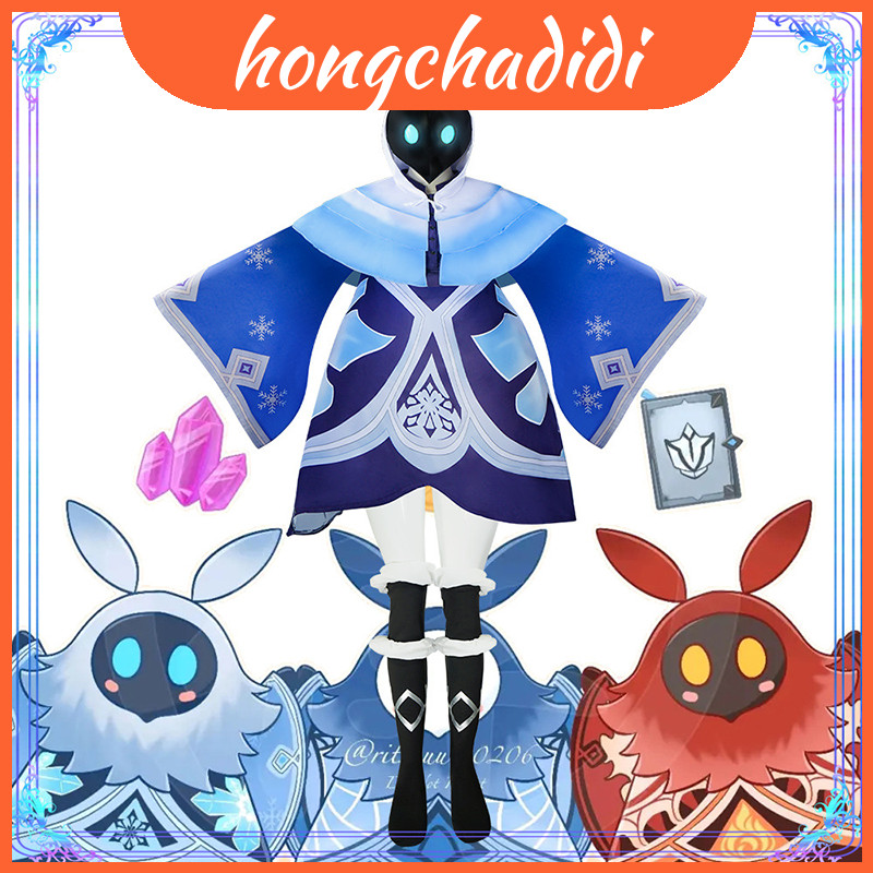 คอสเพลย์Mageแห่งGenshin Impact สไตล์Abyss สำหรับเทศกาลฮาโลวีน