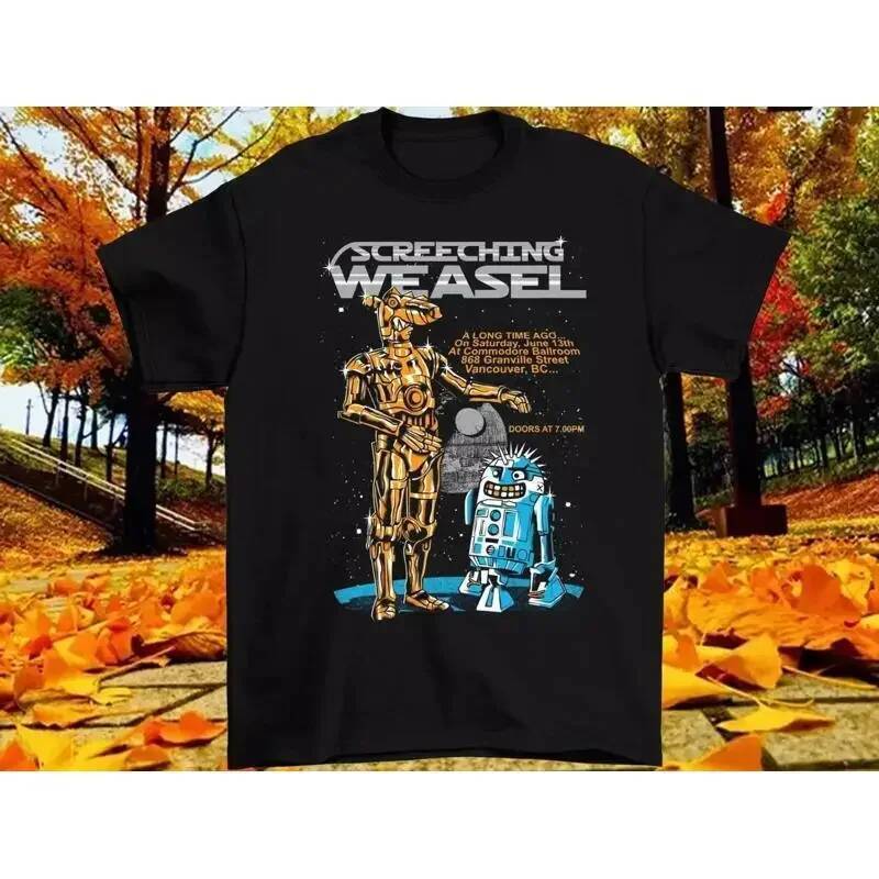 เสื้อยืด Screching Weasel Band Tour