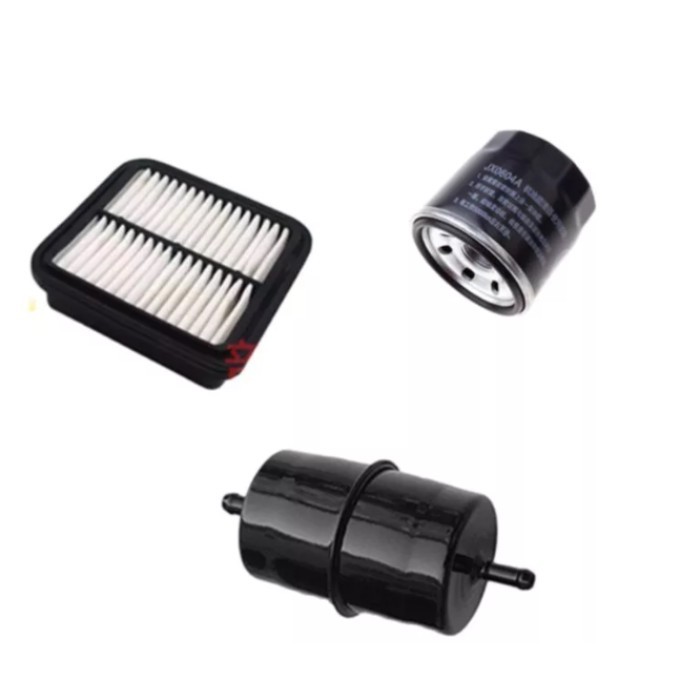Set of Filters Air Filter Oil Filter Fuel Filter For FAW T57 V52 CA6371 GF900 GF8 DA465Q Engine