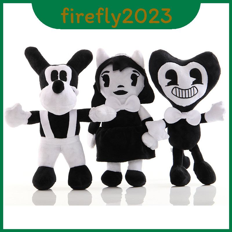 Intriguing Bendy And The Ink Machine สีดําสีขาวตุ๊กตาตุ๊กตาคนรักเกมสําหรับ