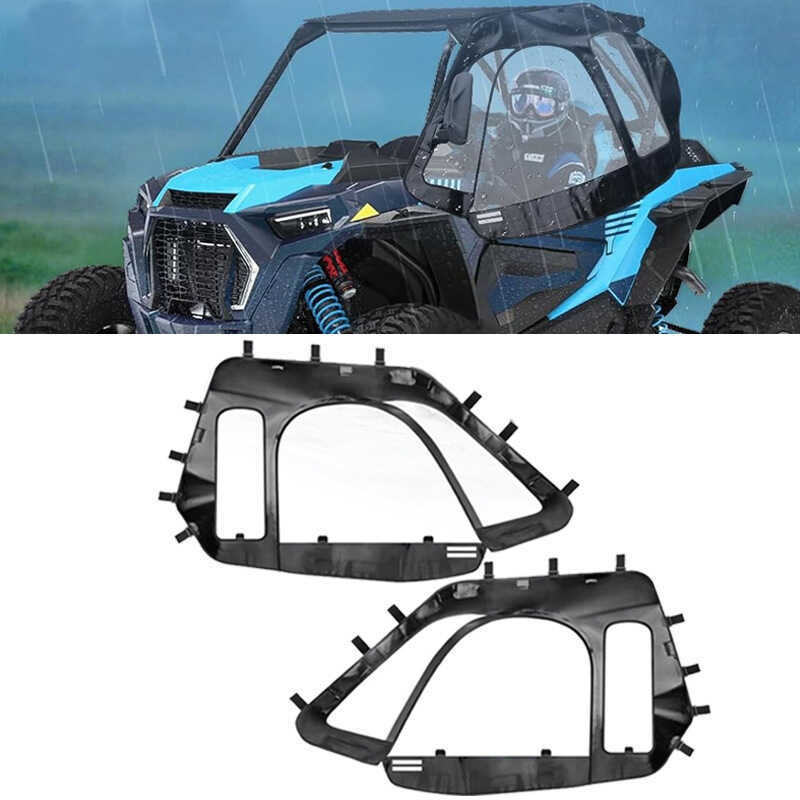 ใช้งานร่วมกับ Polaris RZRXP 1000/XP Turbo2014-2023 UTV Polaris Soft Window Windshield