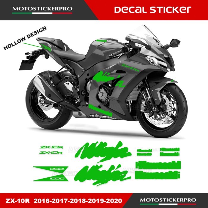 Ninja10R 2019 moto Sticker Decal for Kawasaki ZX-10R ZX10R 2016-2018-2020 motorcycle full fairing s