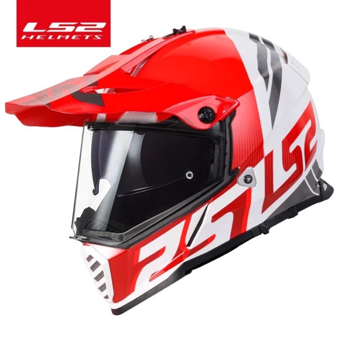 Capacete LS2 mx436 motocross helmet ls2 pioneer evo off road helmets airframe moto casque