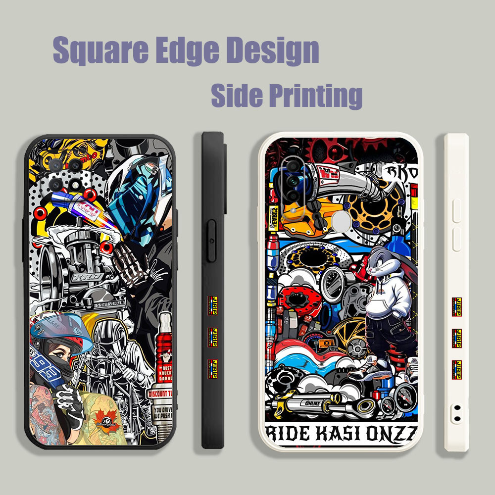 สําหรับ Xiaomi POCO X3 X3 NFC PRO POCO M3Pro 5G M3 11 Lite 5G มอเตอร์ไซด์ JRP Racing Street Thailook