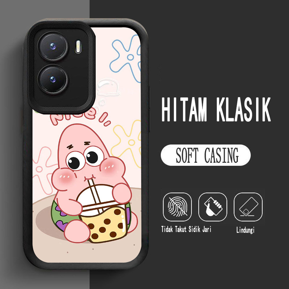 เคสสําหรับ VIVO IQOO Y16 Z9X Y02S Y56 Z9 5G Soft L-2 น่ารัก SpongeBob