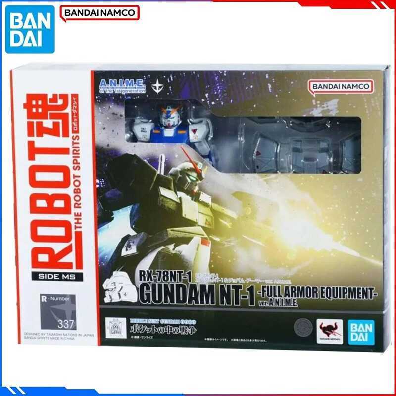 Bandai Robot Spirits Action Figure RX-78NT 1Gundam NT-1 Full Armor Equipment Mobile Suit Gundam 008