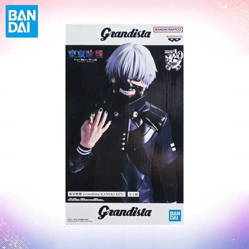 In stock Grandista Tokyo Ghoul Kaneki Ken PVC Anime Figure Action BANPRESTO Collections Model Toys