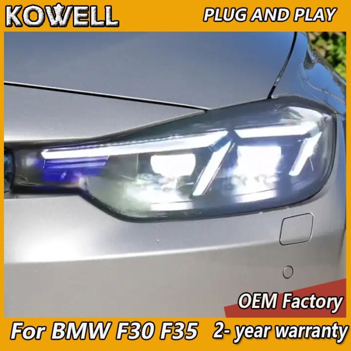 Car Styling for BMW F30 Headlights 2013-2019 F30 Headlamp F35 DRL Turn Signal Low High Beam Project